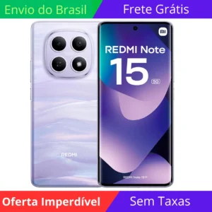 Xiaomi Redmi Note 15 5G 256GB 8GB RAM Roxo