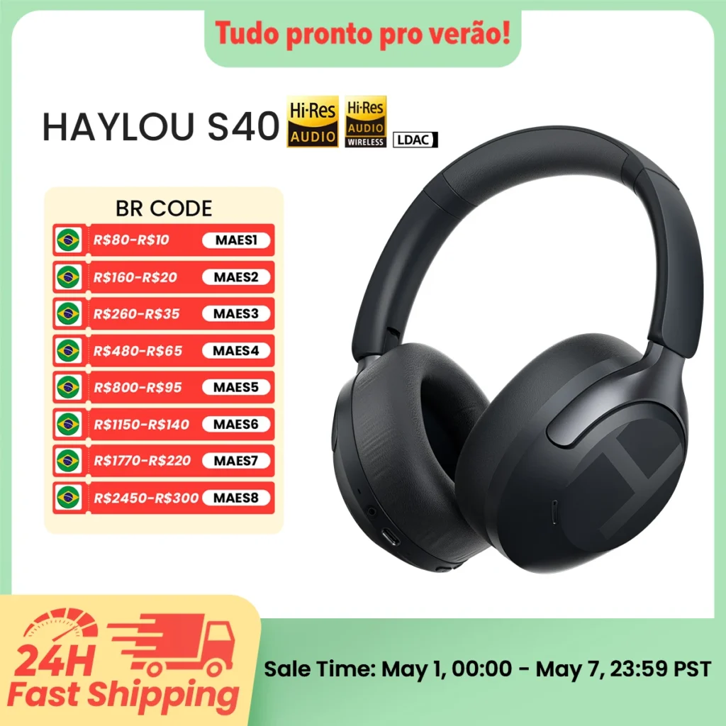 Haylou Fone De Ouvido S40 Anc