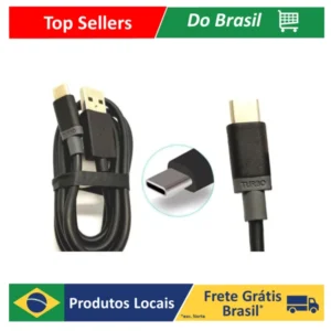 Cabo USB para USB-C 25W 1m Fast Charge