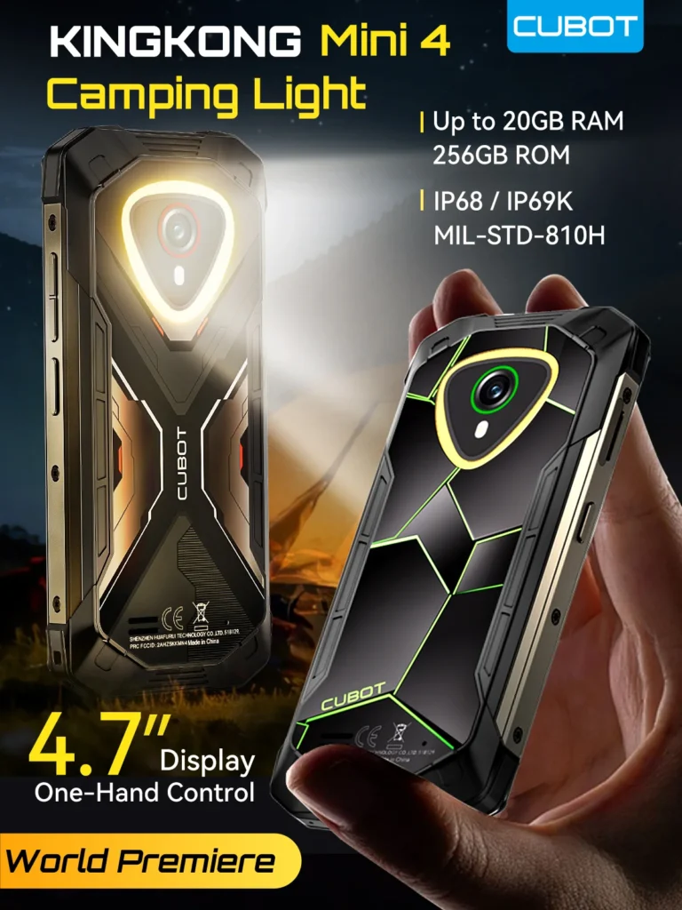 Cubot KingKong Mini 4 256GB Rugged Phone
