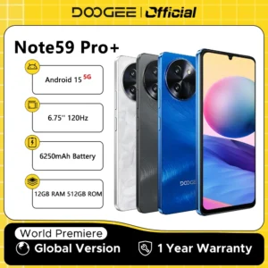 Doogee Note59 Pro+ 512GB 5G