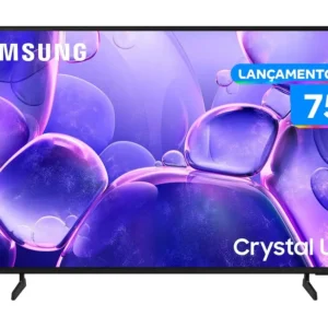 Smart TV 75" Samsung 4K UHD Crystal 75U8600F Tizen 3 HDMI