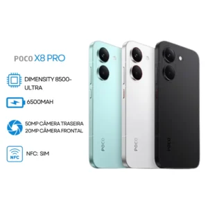 Xiaomi Smartphone Poco X8 Pro 256GB / 8GB Ram Verde Global