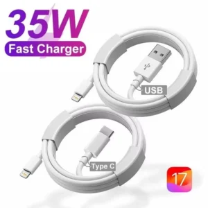 Carregador Rápido USB-C PD 35W para iPhone