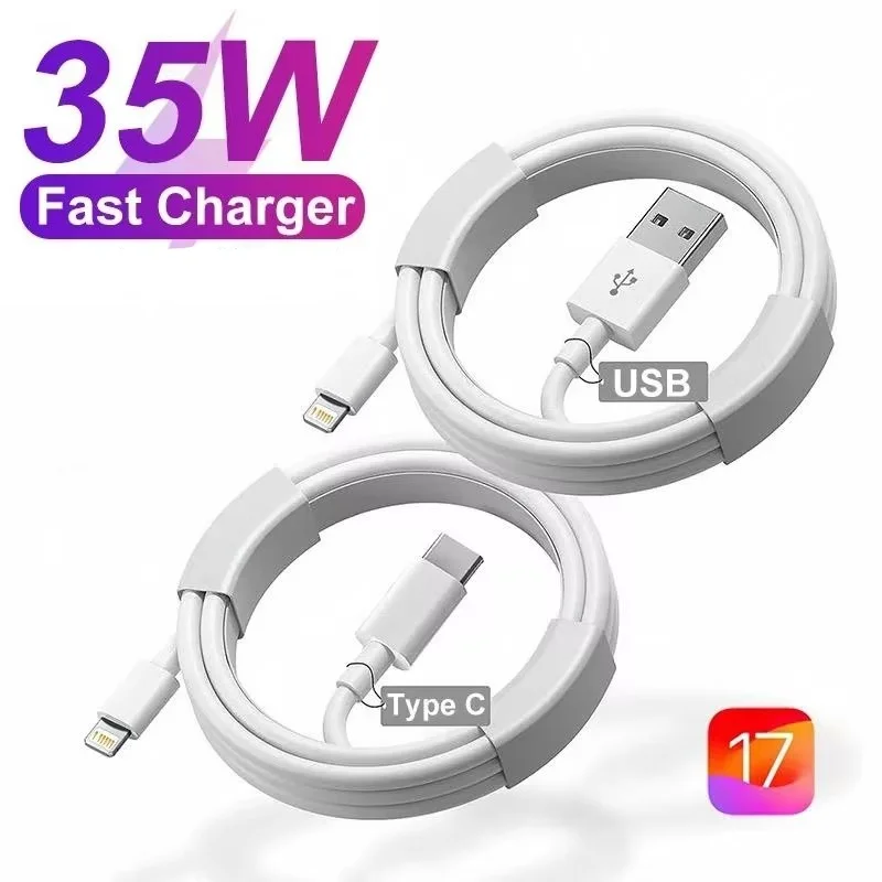 Carregador Rápido USB-C PD 35W para iPhone