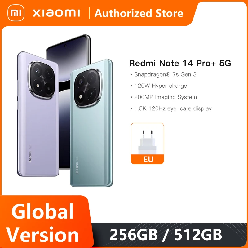 Redmi Note 14 Pro + 5G Versão Global