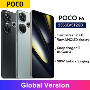 Smartphone Xiaomi Poco F6 5G Global 256GB 8GB RAM