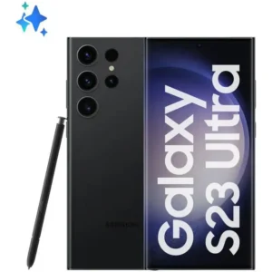 Smartphone Samsung Galaxy S23 Ultra 256GB Preto 5G 12GB RAM 6,8” Câm. Quádrupla + Selfie 12MP
