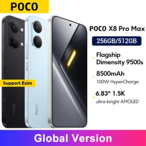 Smartphone Poco X8 Pro Max 5G GLO - 12/256GB