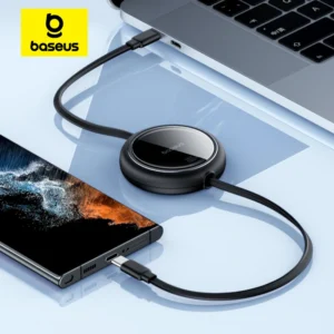 Cabo USB-C Baseus Retrátil 100W Fast Charge
