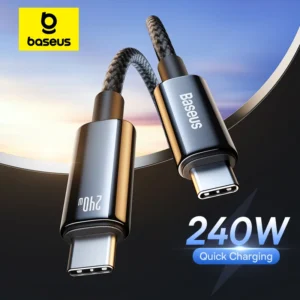 Baseus Cabo USB-C PD 240W Super Carregamento
