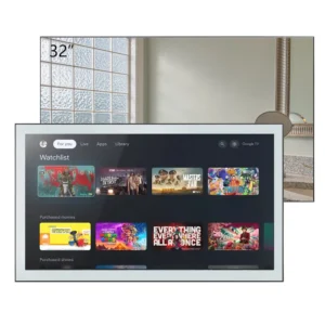 Smart TV Espelho 31,5" 4K Google TV à Prova d’Água