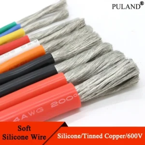 Fio de Silicone Alta Temperatura AWG 10–30