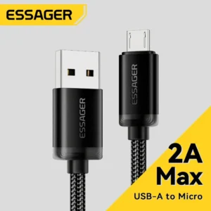 Cabo Micro USB Essager Fast Charge para Android