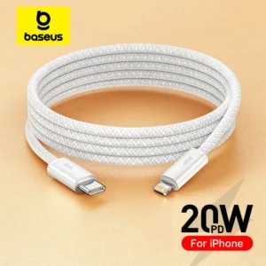 Baseus Cabo USB-C para Lightning 20W PD (iPhone/iPad)