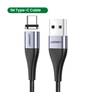 Cabo USB-C Magnético Ugreen 3A Fast Charge