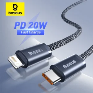 Baseus Cabo USB-C para iPhone 20W Fast Charge