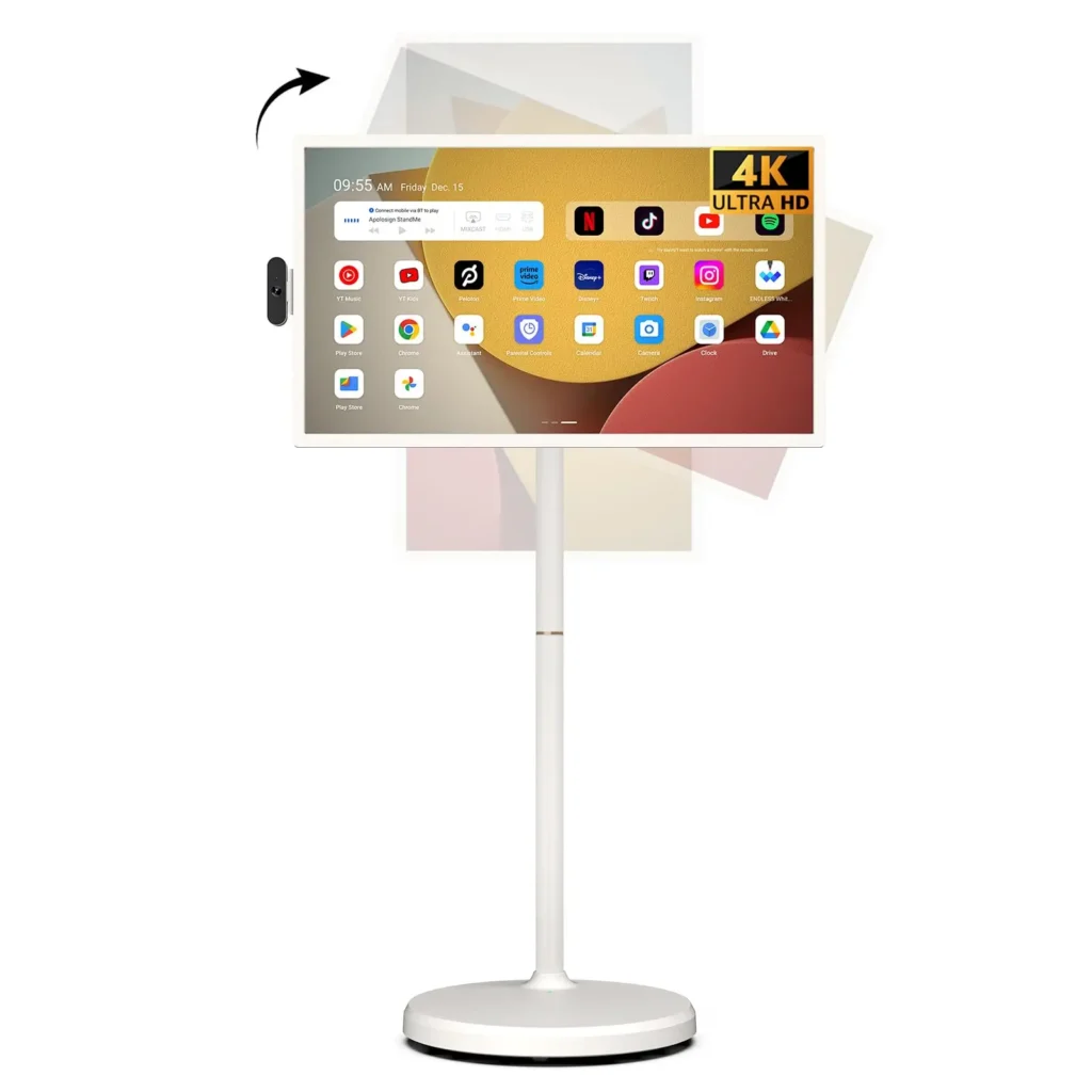 TV Portátil 27" Full HD Touch LED