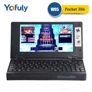 Yofuly 386 Retro Laptop Windows 95/DOS com Jogos Integrados