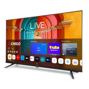 Smart TV 32" 4K UHD Android 11 sem bordas com Wi-Fi e Netflix